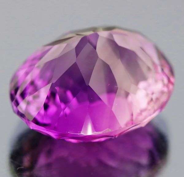 Giant! 37.50ct natural concave cut Amethyst