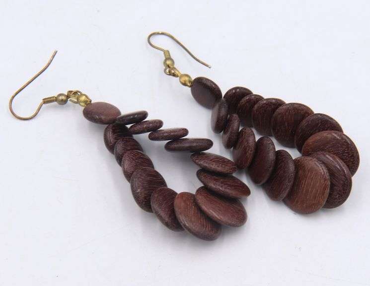 Set of Wooden Fashion Jewelry