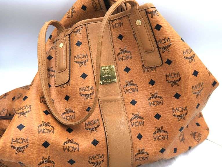 MCM XL Reversible Tote