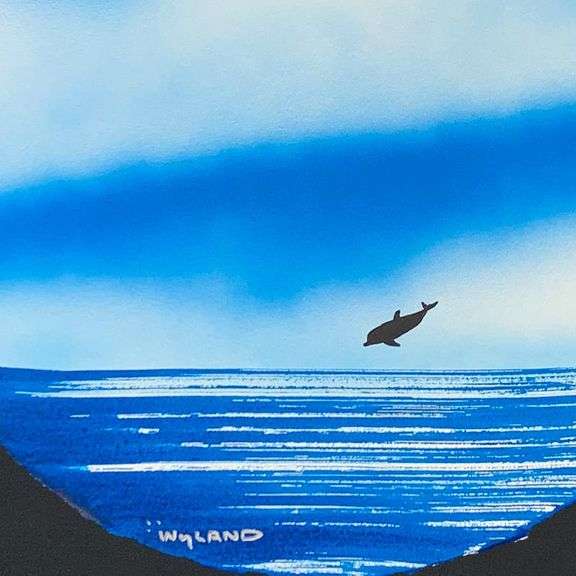 Dolphins by Wyland Original