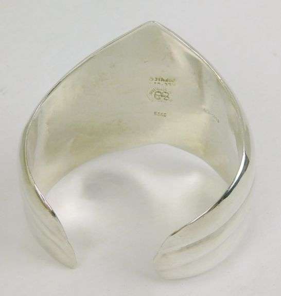 Vintage Los Ballesteros Mexico Sterling Wide Cuff
