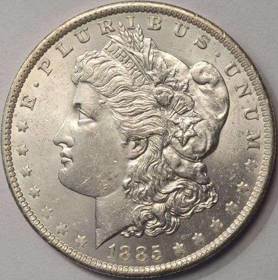 1885-O Morgan Silver Dollar BU