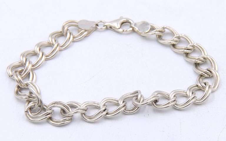 Group Lot of Vintage 925 Sterling Silver Bracelets