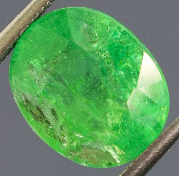 Substantial collectors 4.53ct unheated Tsavorite Garnet