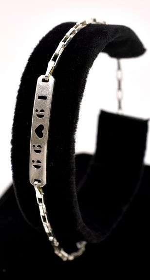 1999 Heart Bracelet In Sterling Silver