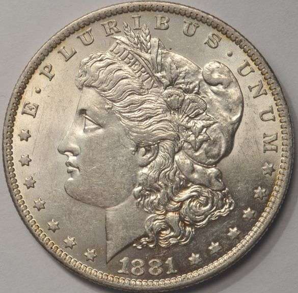 1881-O Morgan Silver Dollar BU