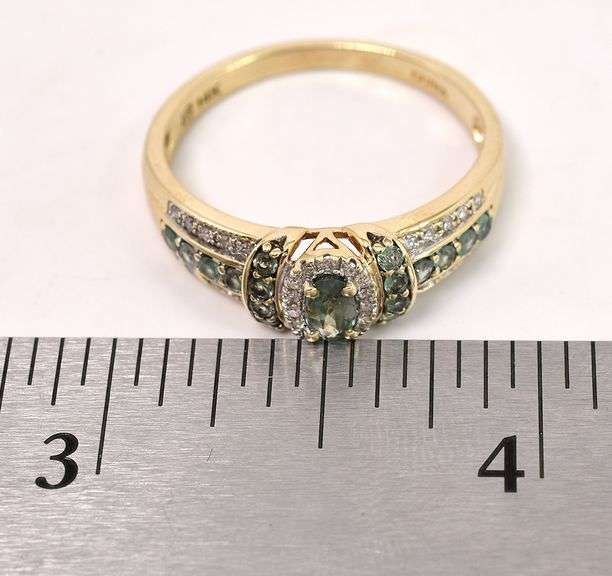 Darling Chrysoberyl and Diamond Ring in 14K Yellow Gold