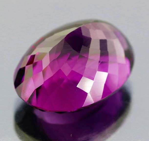 Heavy glittering 42.09ct unheated violet Amethyst
