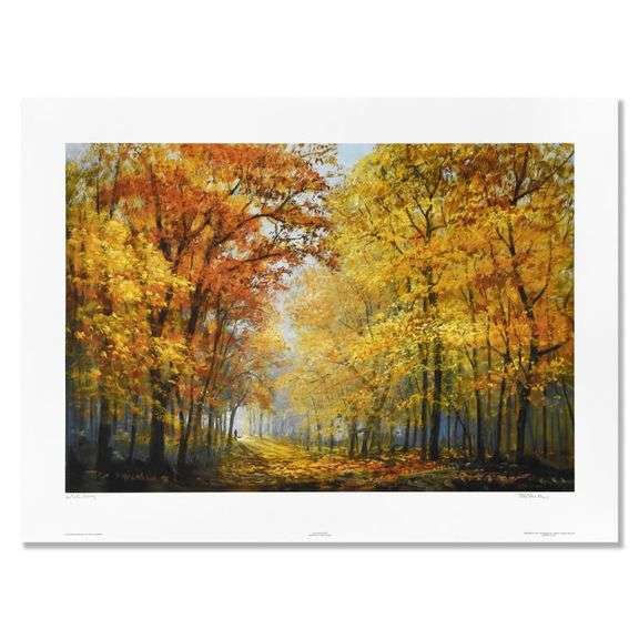 Autumn Solitude by Peter Ellenshaw