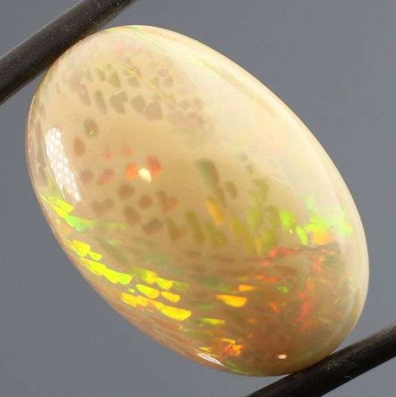 Exceptional! 14.46ct full spectrum honeycomb Opal