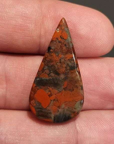 Crazy color 18.91ct Collectors Tabu Tabu African Jasper