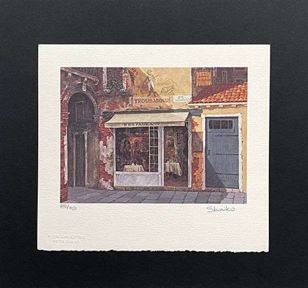 Collectible Victor Shvaiko Hand Signed Lithograph