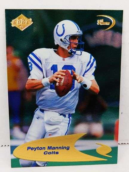Peyton Manning 1998 Collector's Edge Football Card