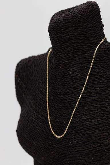 10k Gold Rose White Yellow Tri Color Solid Valentino Diamond-Cut Star Link Chain 2mm Necklace 16"