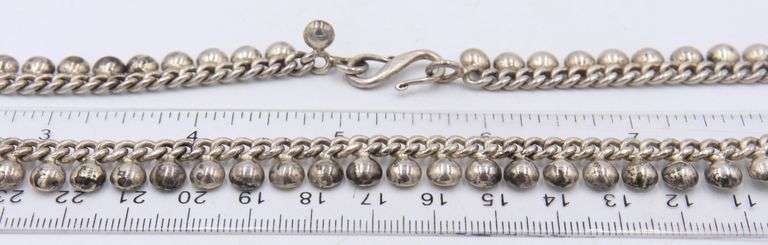 Group Lot of 5 Vintage 925 Sterling Silver Necklaces