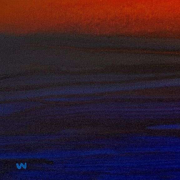 Sunset of the Gulf by Wyland Original
