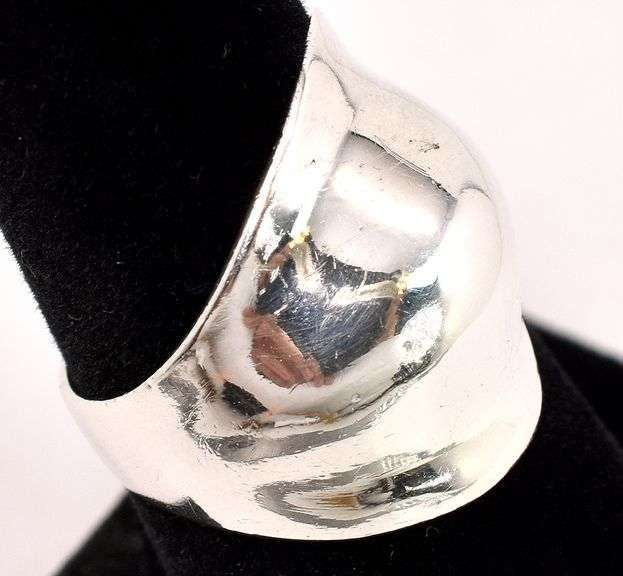 Dome Ring in Sterling Silver