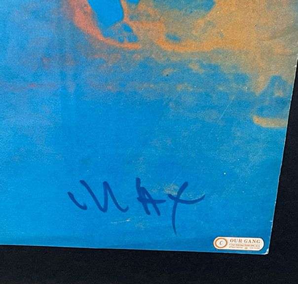 Rare Peter Max Hand Signed Original Offset Lithograph
