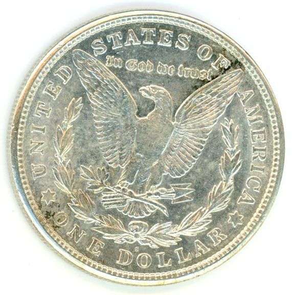 Uncirculated 1921-S Morgan Silver Dollar