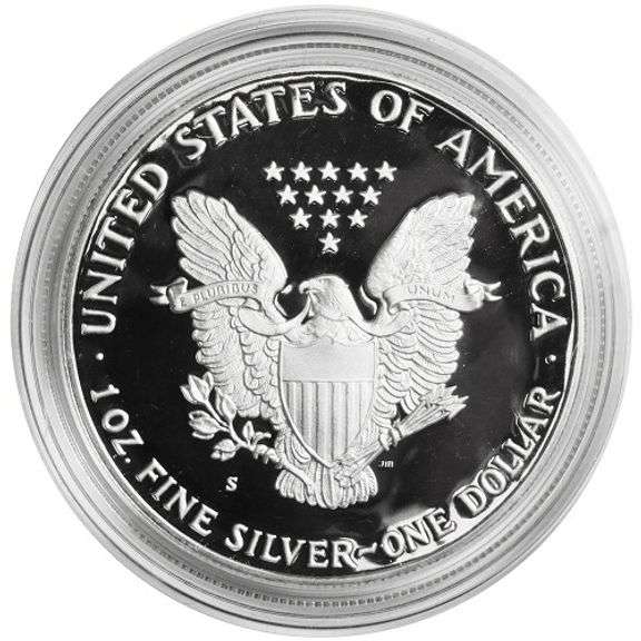 Exceptional Proof 1988 American Silver Eagle-Better Date!