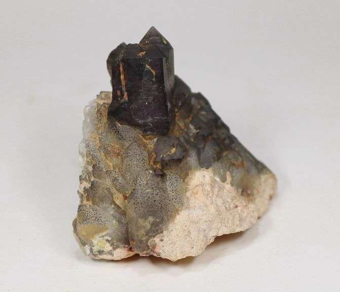 Large 615ct natural Amethyst in matrix