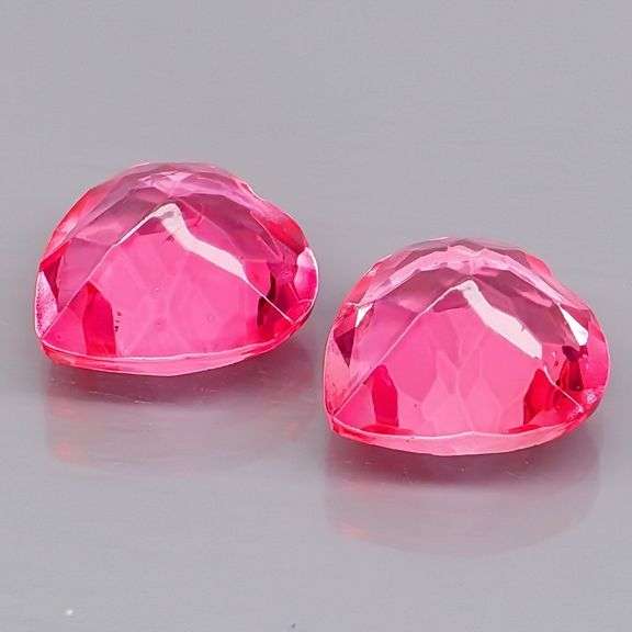 Lovely 5.87ct Brazilian pink Mystic Topaz pair!