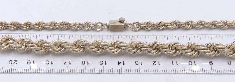 Vintage 925 Sterling Silver Lot of 3 Chains