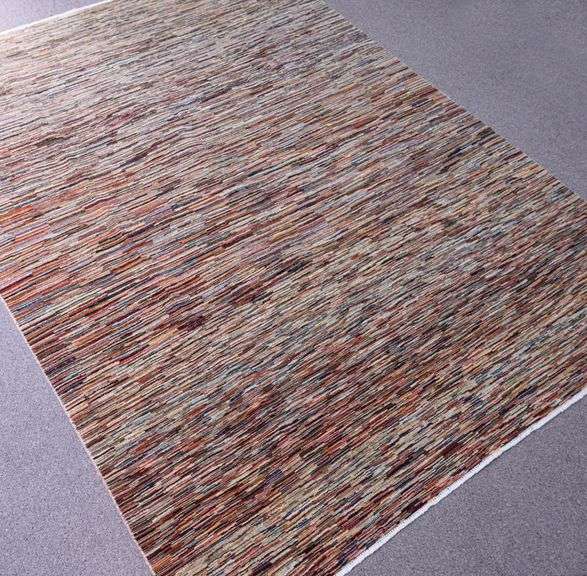 Handmade Contemporary Indo 6.7x9.10