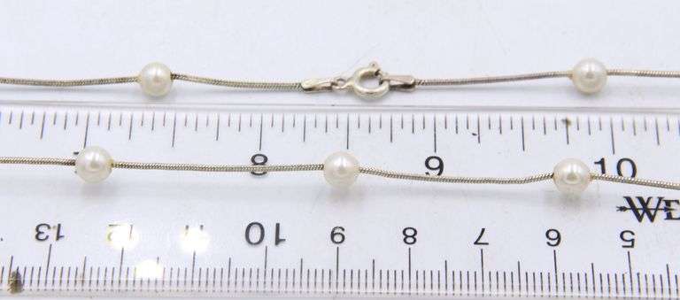 Group Lot of 8 Vintage 925 Sterling Silver Chains