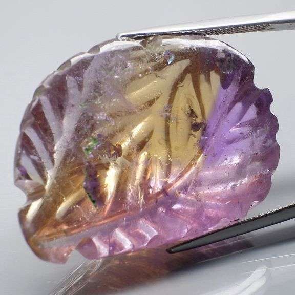 Simply gorgeous 99.08ct Ametrine carving