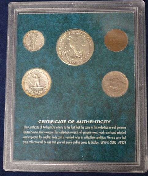 1942-P WW2 Silver Coin Series Set