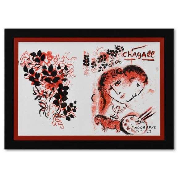 Lithographe III by Chagall