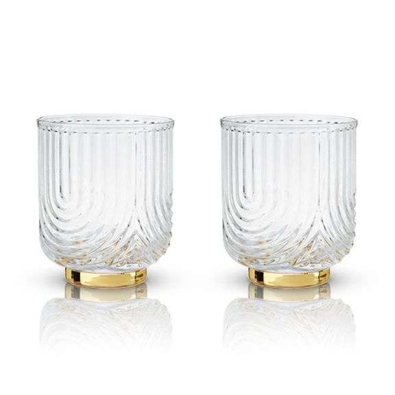 Luxe Gilded Tumblers: Sip in Style