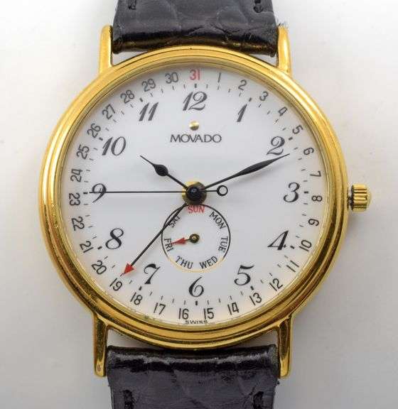 Stylish Movado Men's Quartz Day/Date Watch