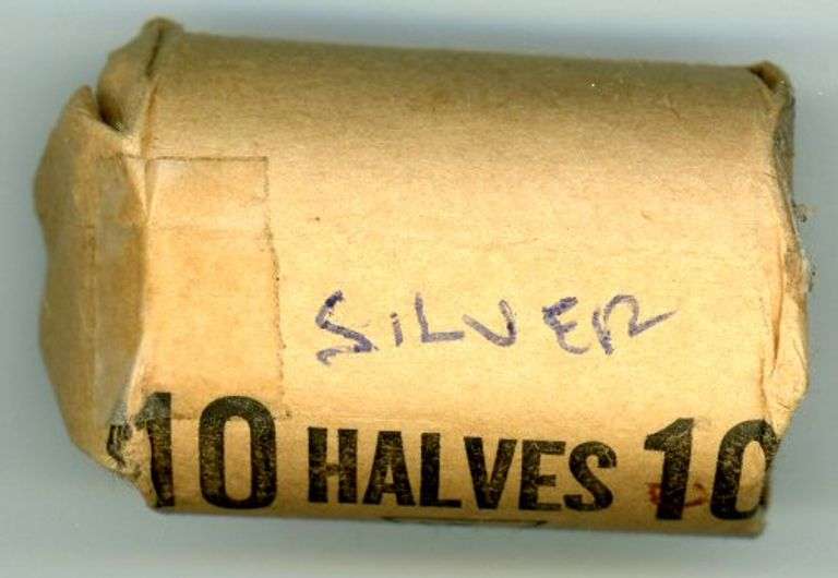Roll of 20 40% Silver Kennedy Half Dollars