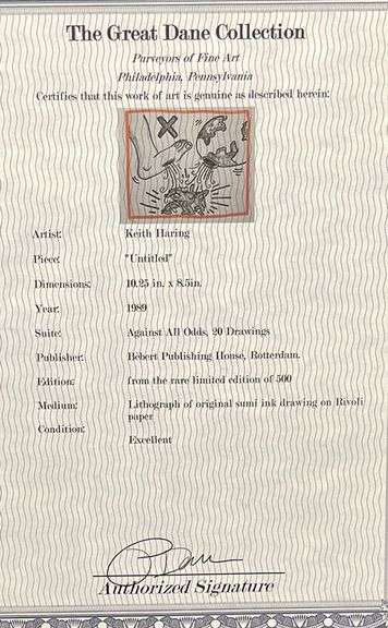 Very Collectable Limited Edition Keith Haring