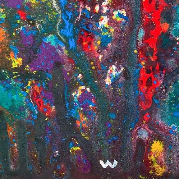 Abstract 5 by Wyland Original