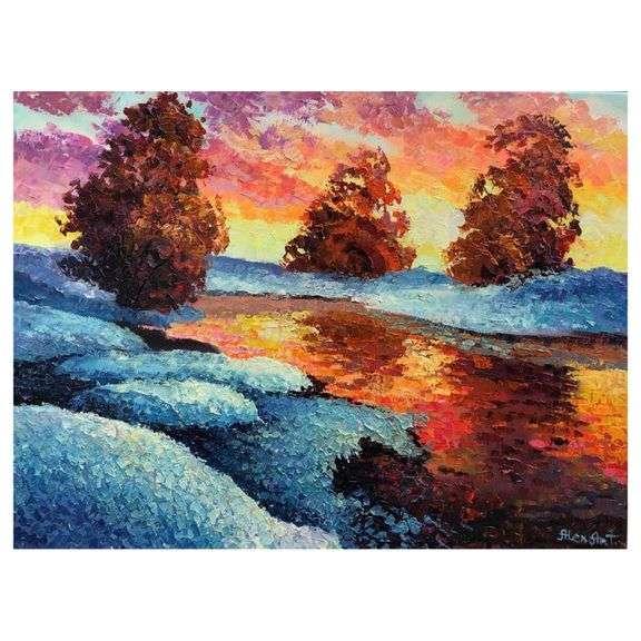 Winter Paradise by Antanenka Original