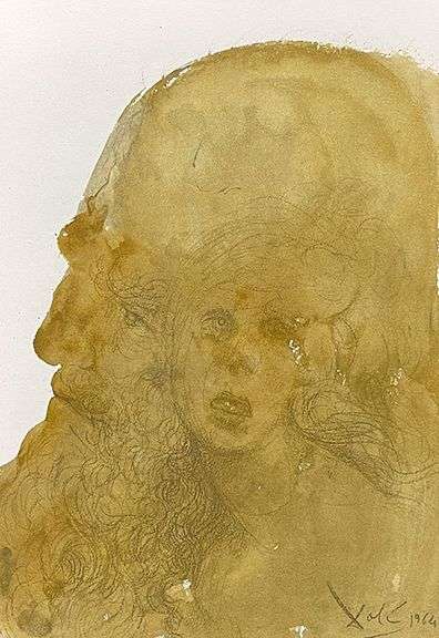 Rare Salvador Dali Biblia Sacra Lithograph Circa 1960's