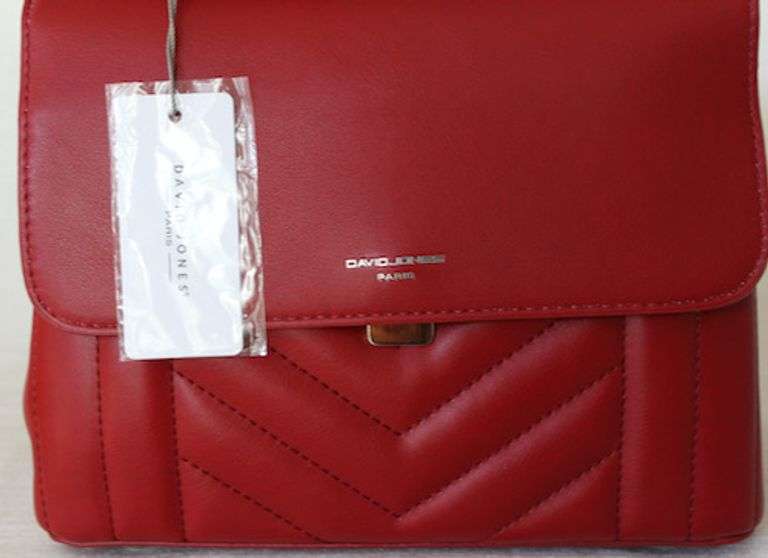 New Arrival Sexy Red Color Hand Bag By David Jones