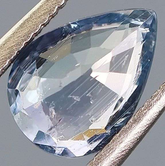Collectors .99ct Tanzanian titanium gray Sapphire