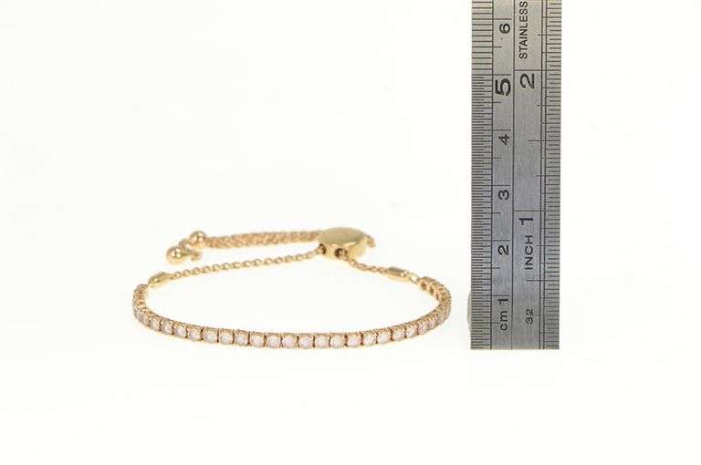 14K Rose Gold LeVian Rose Spinel Red Carpet Bolo Bracelet