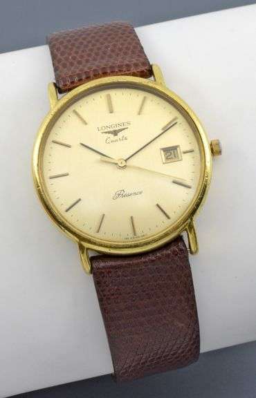 Refined Longines Men's GP Quartz Watch