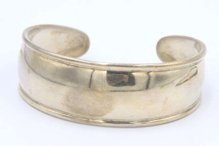 Group Lot of 4 Vintage 925 Sterling Silver Mexico Bangles