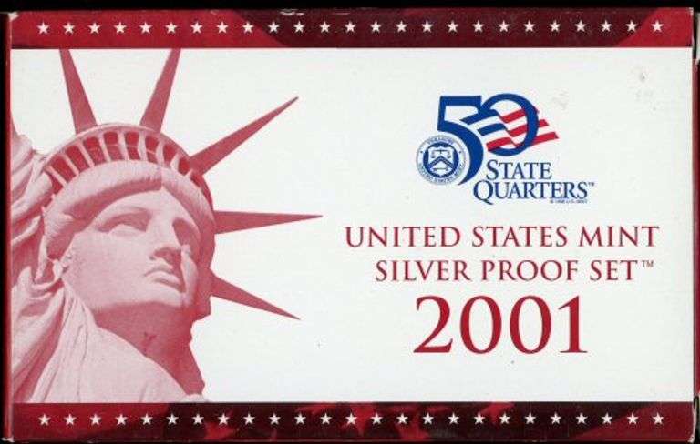 2001-S Silver US Proof Set with Box/CoA