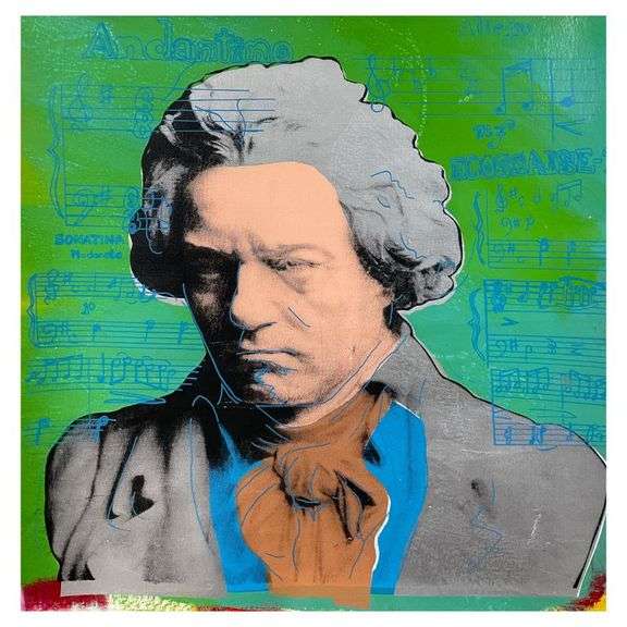 Beethoven by Steve Kaufman