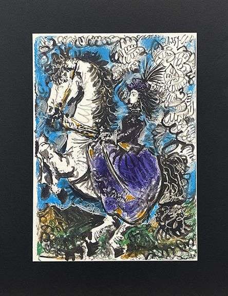 Very Collectible Pablo Picasso Lithograph from Toros y Toreros Circa 1961
