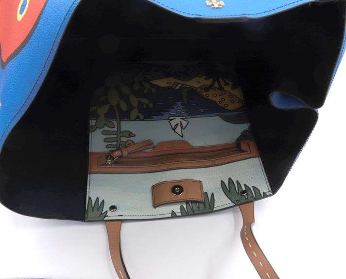 Tory Burch Kerrington Parrot Tote
