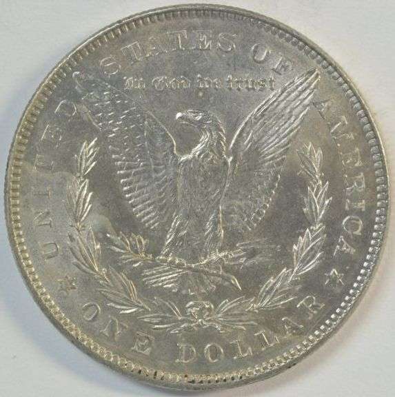 Nearly Gem BU 1878-P 7/8 Tail Feathers Morgan Silver Dollar