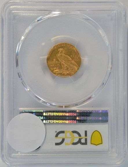 Very Choice BU 1926 US $2.50 Indian Gold Piece. PCGS MS63